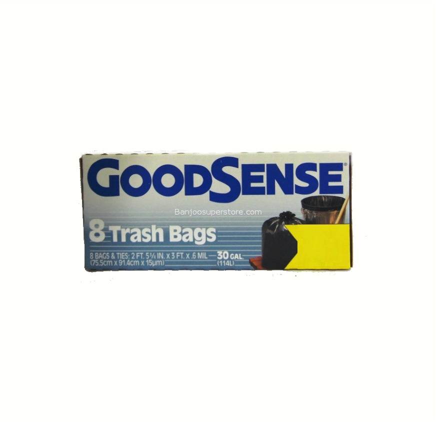 GOODSENSE TRASH BAG 30GAL 8BAG Ranger Wholesale