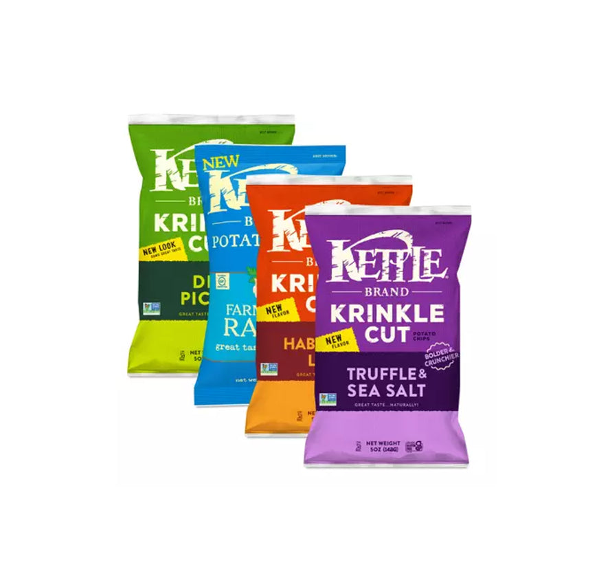 KETTLE CHIPS 5oz15CTBX ALL FAV Ranger Wholesale