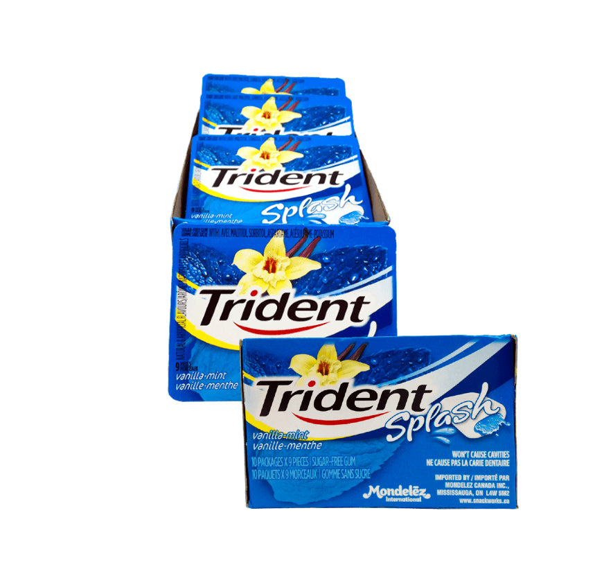 Trident Splashing Mint 12 Ct Ranger Wholesale