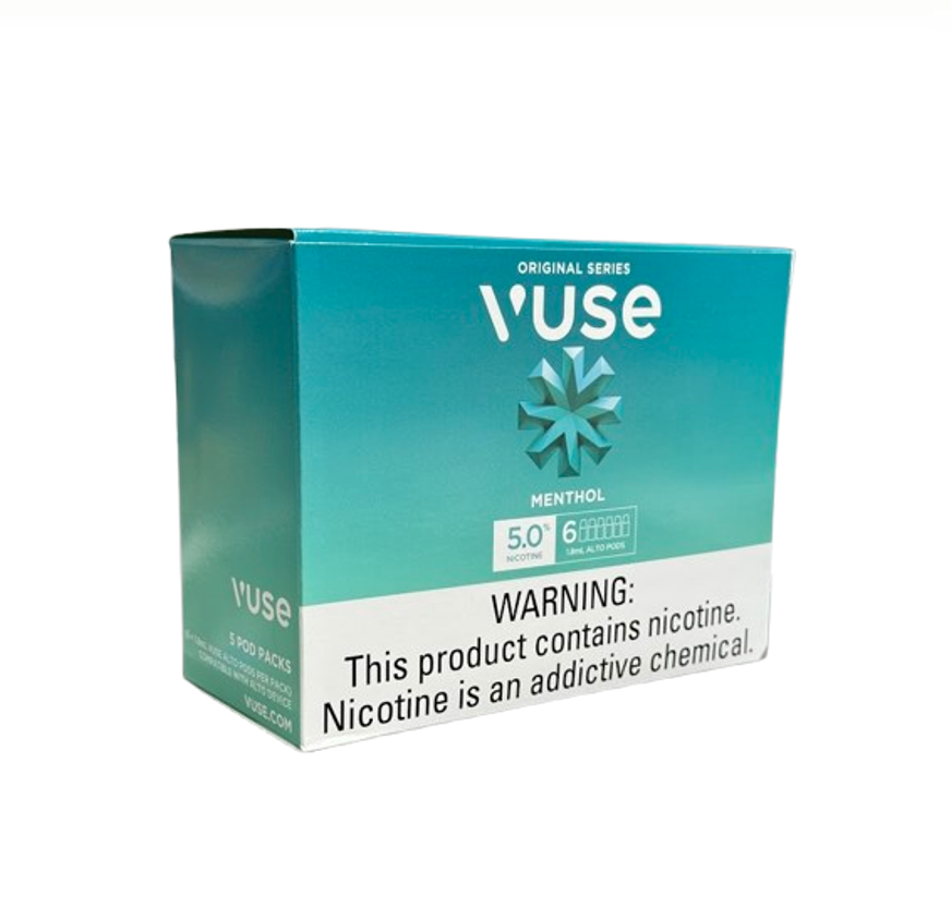 VUSE ALTO MENTHOL 5% 6POD5PK – Ranger Wholesale
