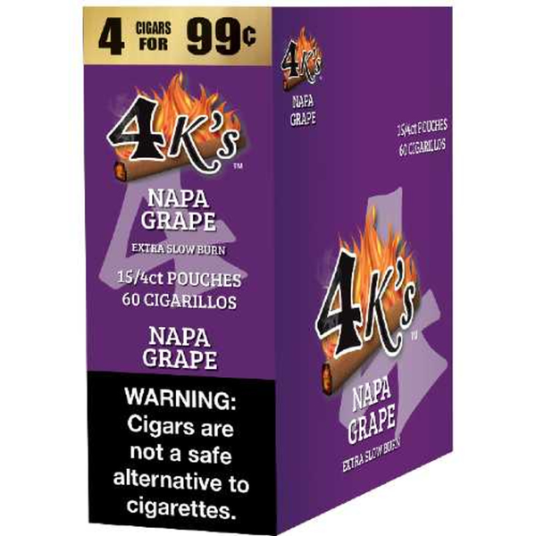 4 KING 15/4PK 4/1.19 W GRAPE