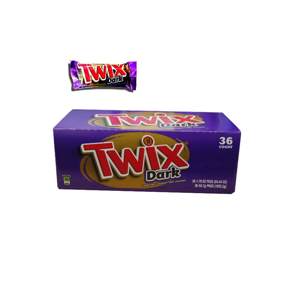 TWIX DARK CHOC CARAMEL 36CT
