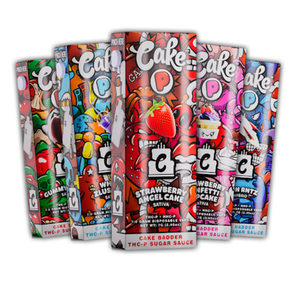 CAKE DISPO THCP 7GRAM 5CT