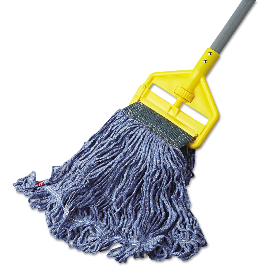 MOP HEAD RUBBERMAID ( BLUE )