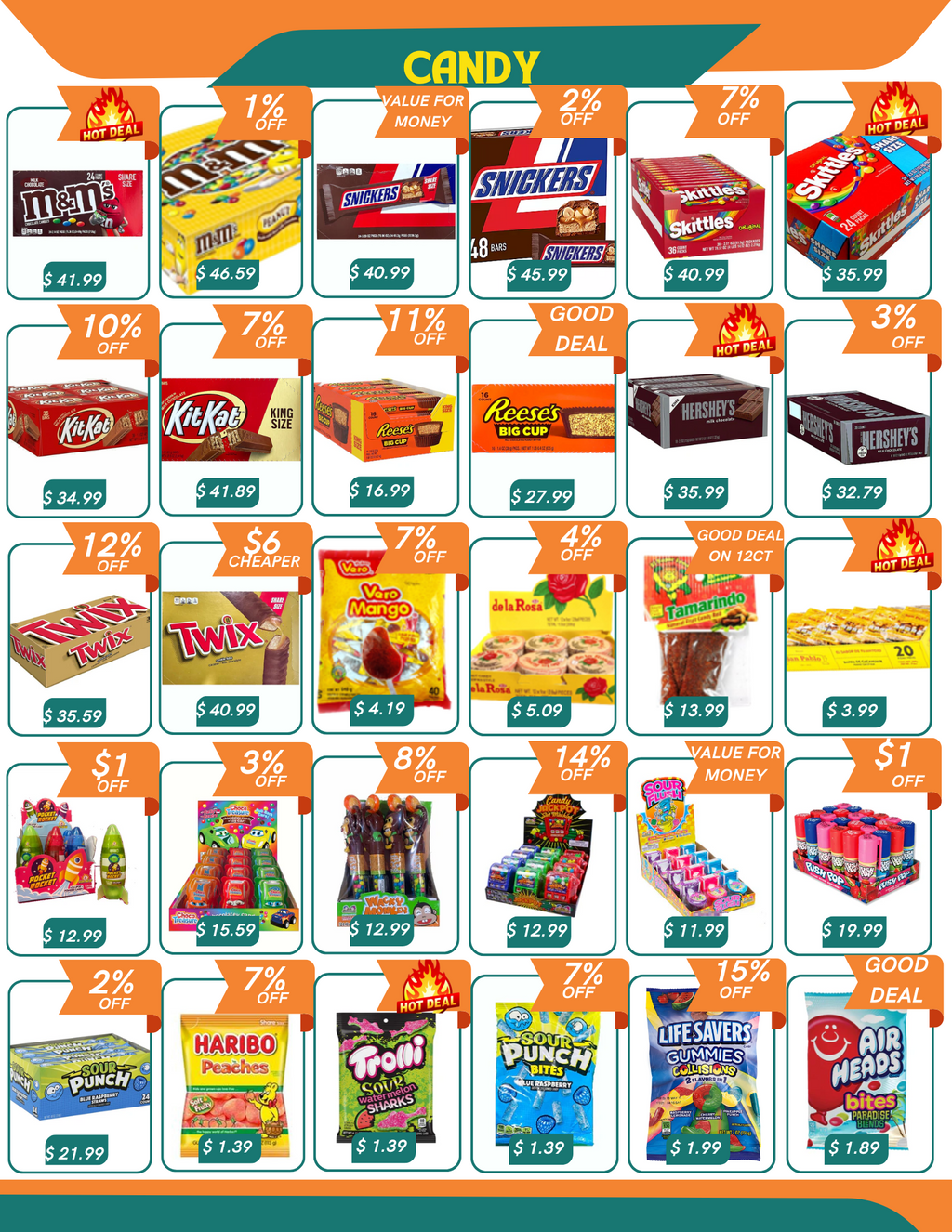 RANGER WHOLESALE JULY MONTHLY FLYER