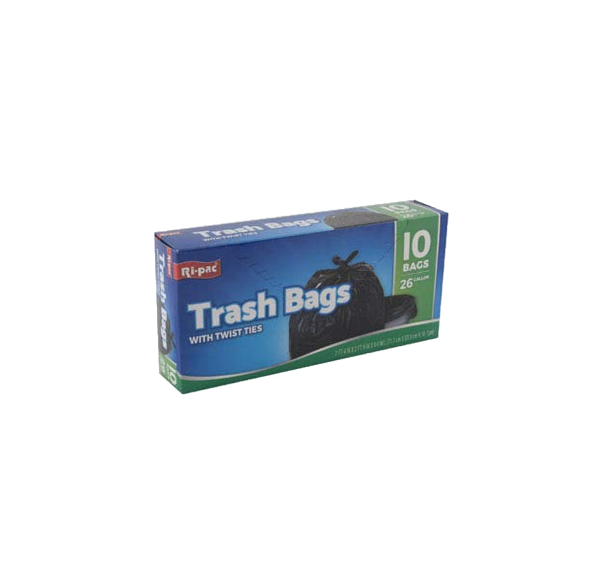 26 GALLON TRASH BAG ROSEWOOD 1