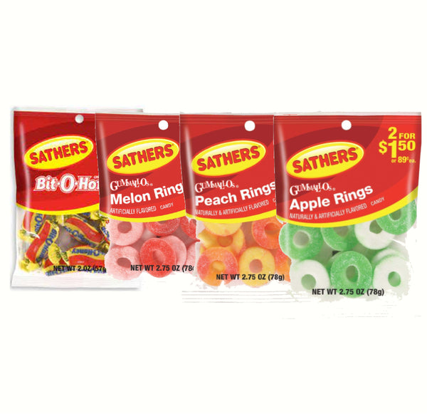 2 FOR $1.50 CANDY ALL FLAVOUR