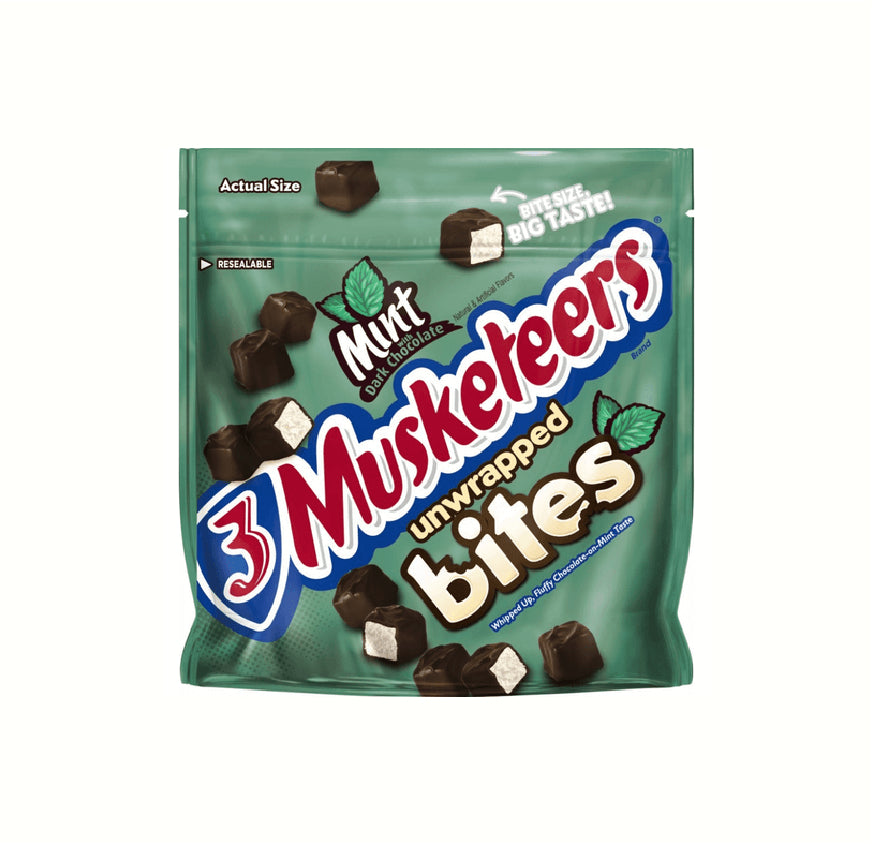 3 MUSKETEERS mints BITES KING