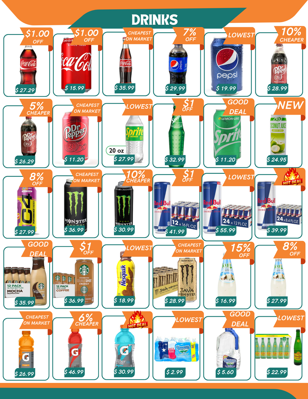 RANGER WHOLESALE JULY MONTHLY FLYER
