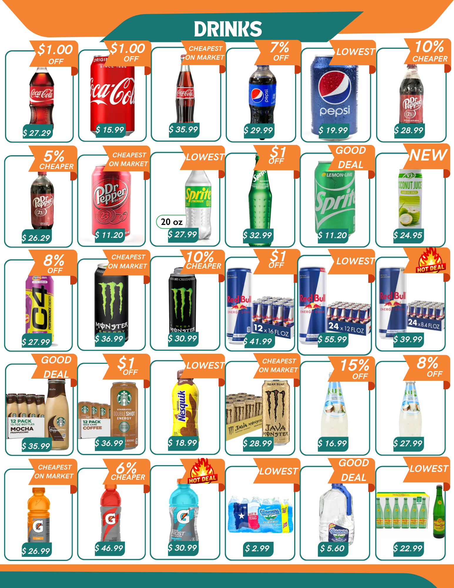 RANGER WHOLESALE JULY MONTHLY FLYER