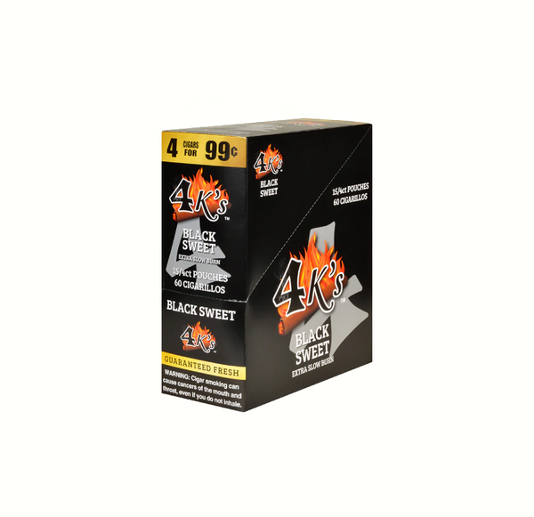 4 KING 15/4PK-4/99 BLK SWEET