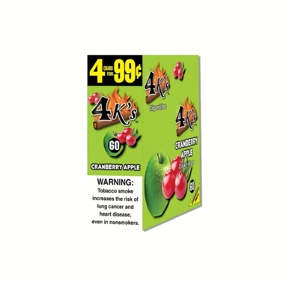 4 KING 15/4PK-4/99 CRANAPPLE