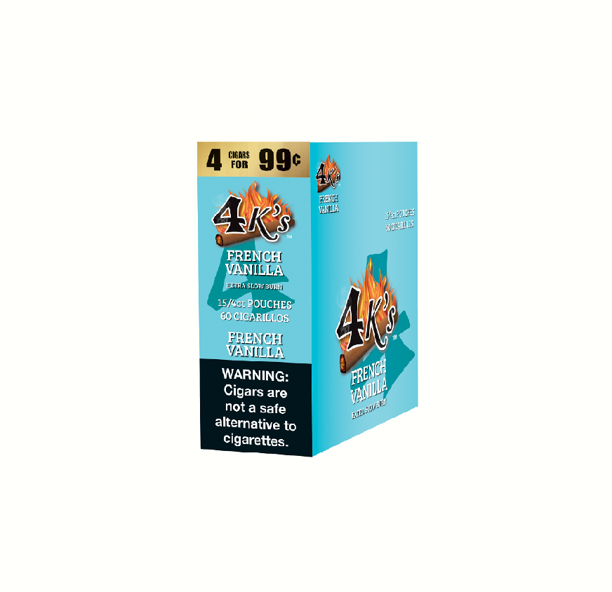 4 KING 15/4PK-4/99FRENCHVANILA
