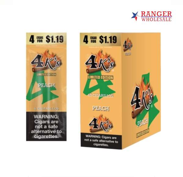 4 KING 15/4PK 4/1.19 PEACH