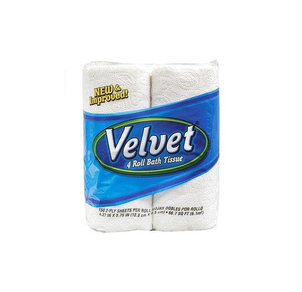 4PK VELVET TISSUE SINGLE