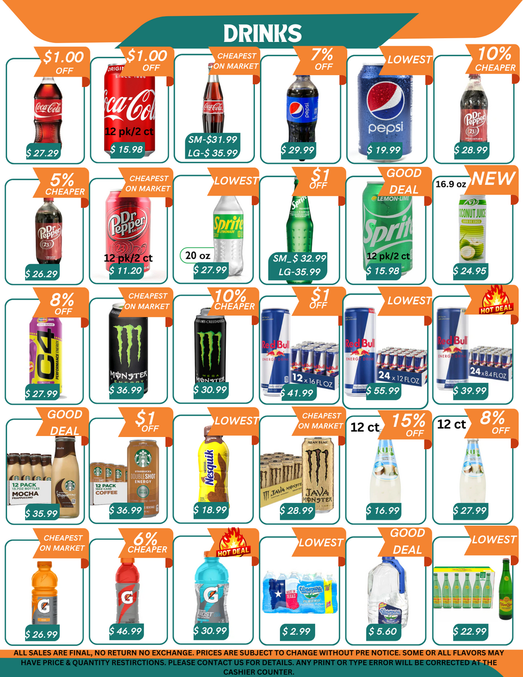 RANGER WHOLESALE MONTHLY FLYER