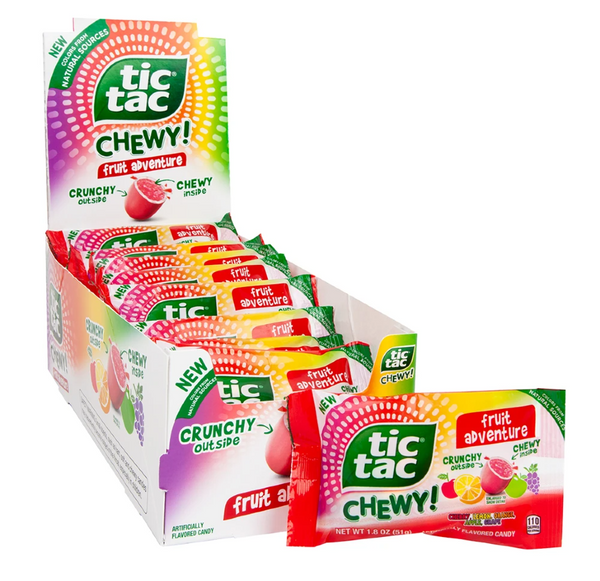 TIC TAC CHEW S ADVEN 1.8oz24CT