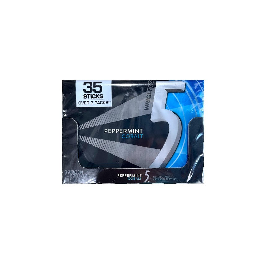 5 COBALT GUM 10ct (BLUE PEPPER