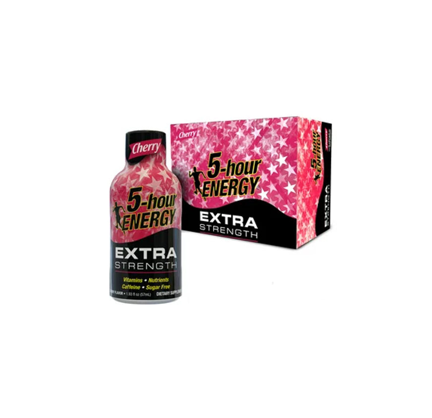 5 HOUR EXT STRENGT CHERRY 12CT