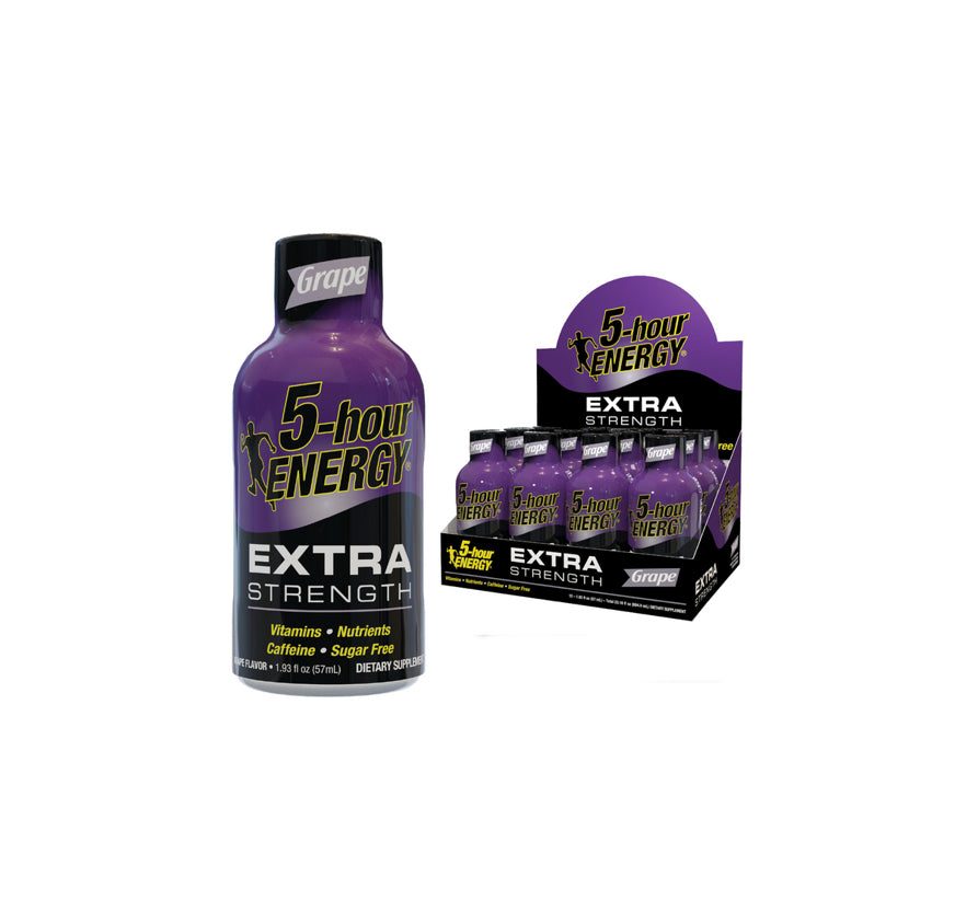 5 HOUR EXT STRENGTH GRAPE 12CT