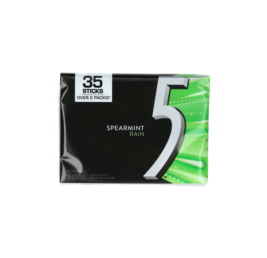 5 SPEARMINT RAIN 35 STICK 6CT