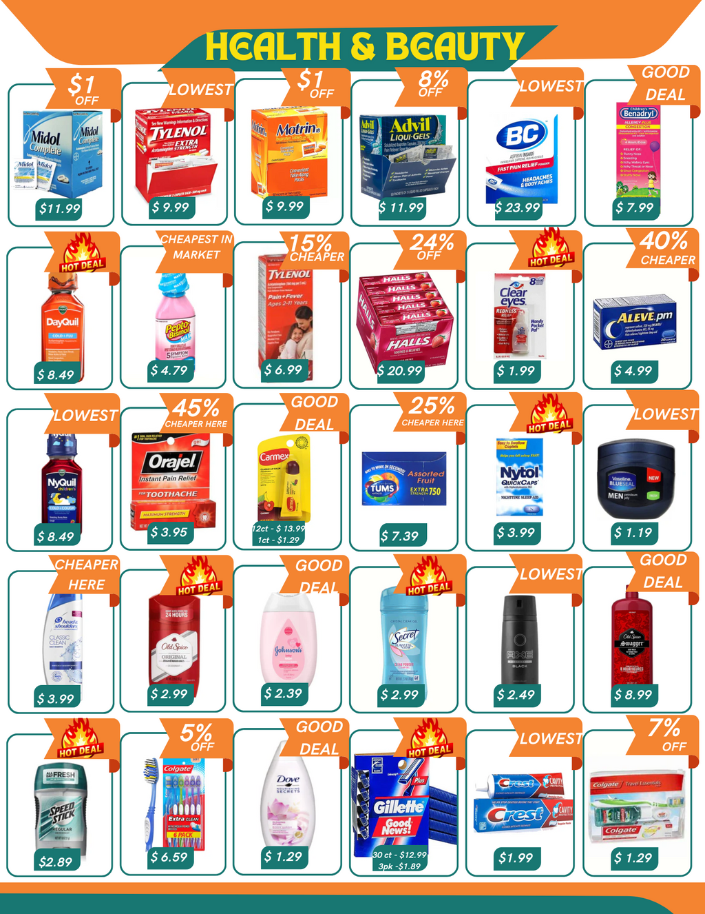 RANGER WHOLESALE JULY MONTHLY FLYER