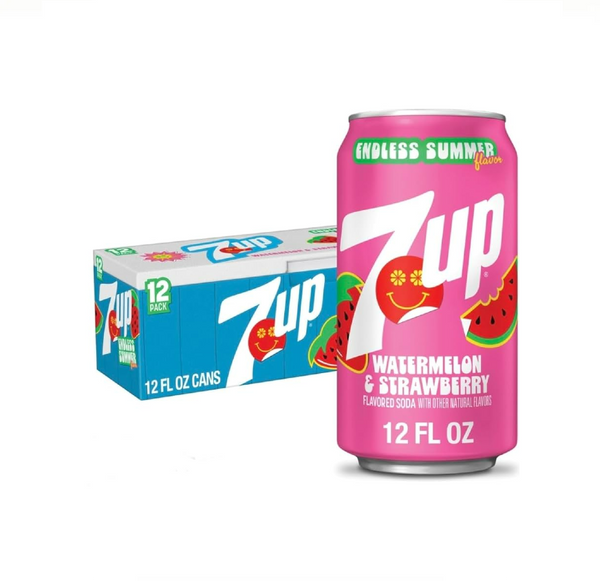 7 UP 12PK/2CT WAT/STRAWBERRY