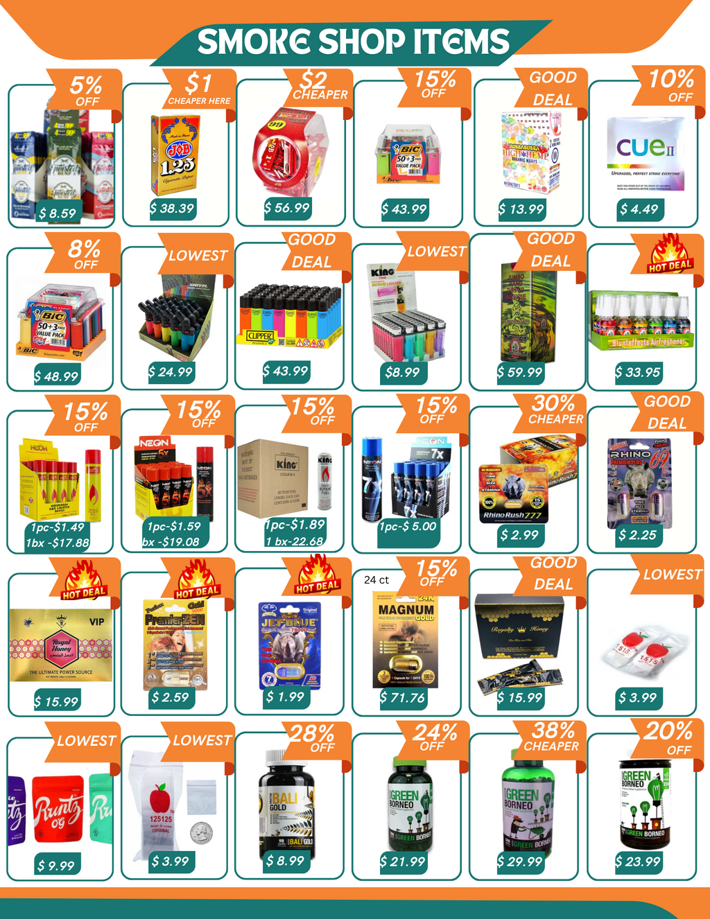 RANGER WHOLESALE JULY MONTHLY FLYER