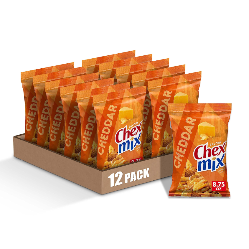 CHEX MIX 4.5/8PK CHEDDA CHEESE