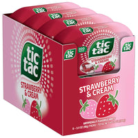 TIC TAC STRAW CREAM 1.7oz12CT