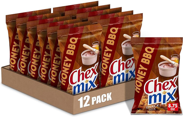 CHEX MIX 4.5/8PK HONEY BBQ