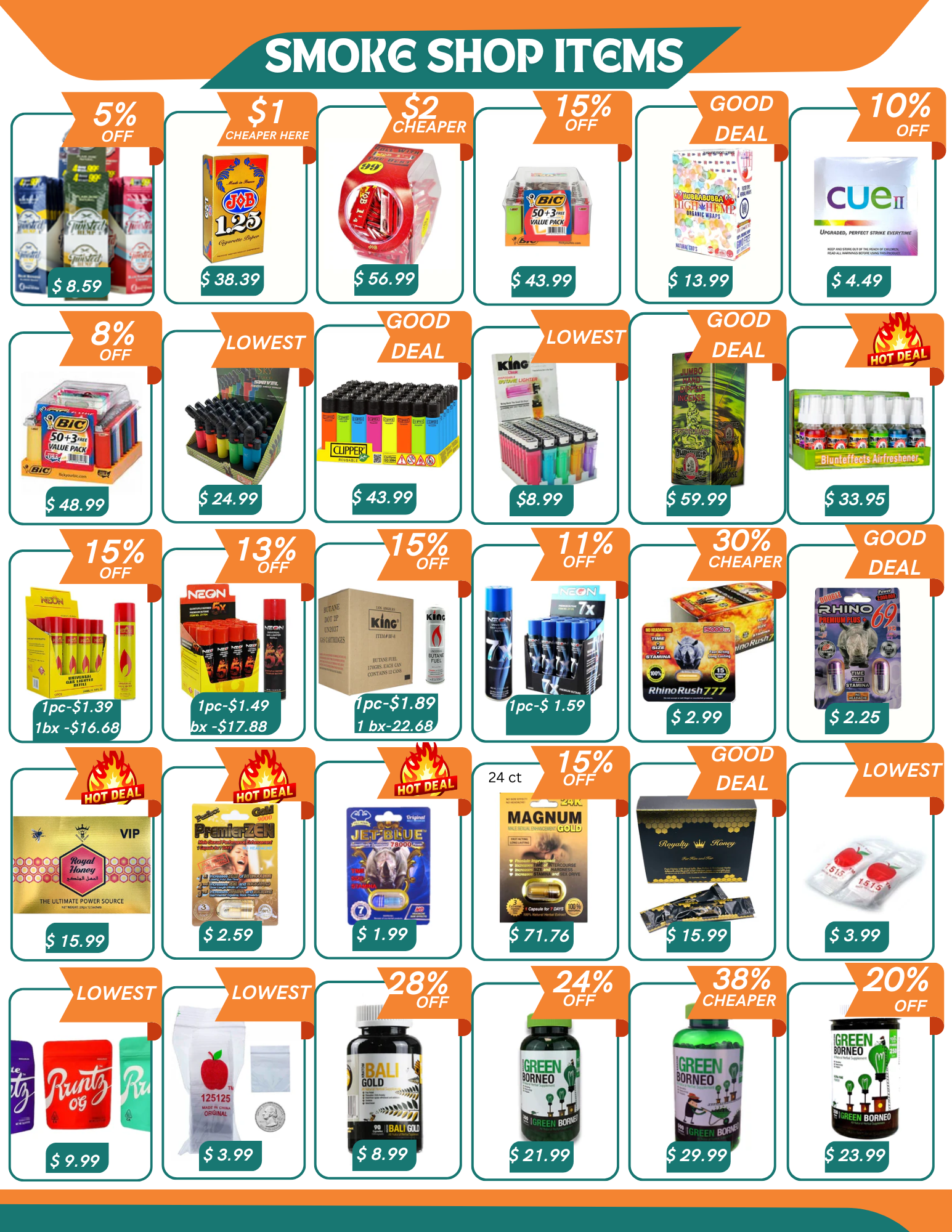 RANGER WHOLESALE MONTHLY FLYER