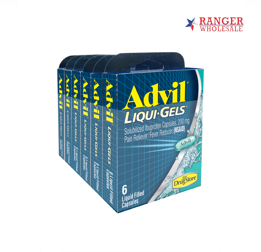 ADVIL LIQUI GEL 6CT SINGLE