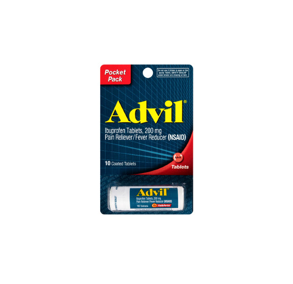 ADVIL VIAL 200MG 10CT 12ROLL