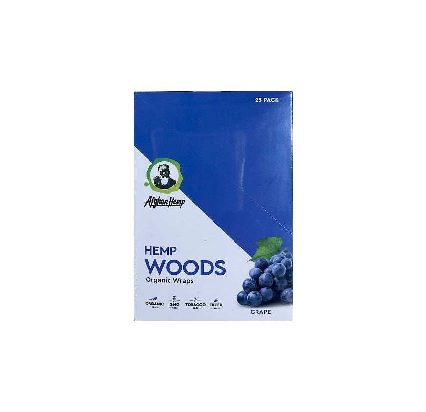 AFGHAN HEMP ORG WRAP 25PK