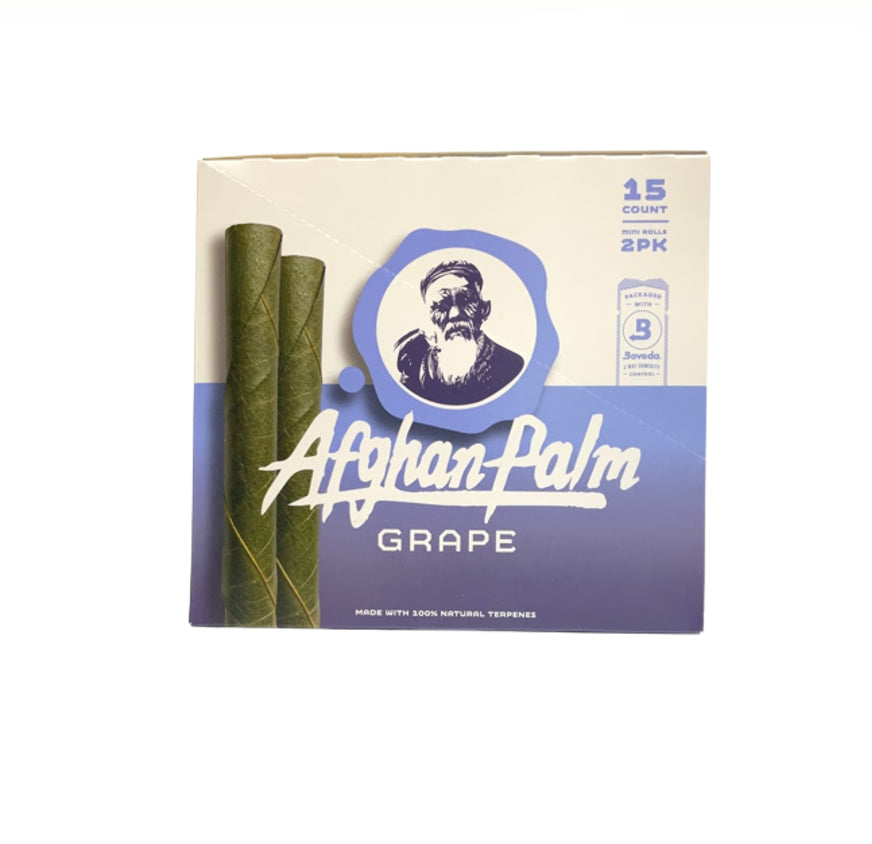 AFGHAN PALM 2/15CT GRAPE