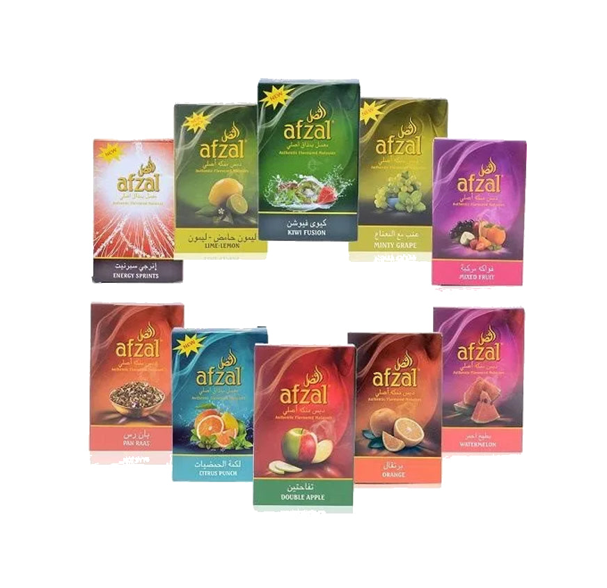 AFZAL HOOKHA ALL FLAVOR 250gm