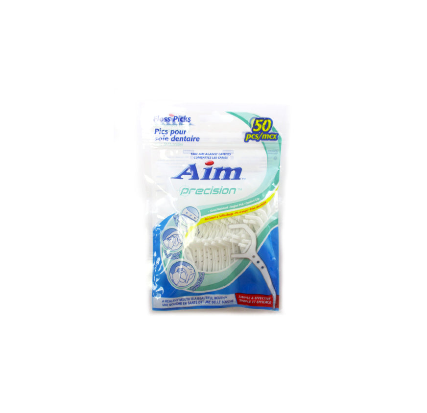 AIM FLOSS PICK 50CT