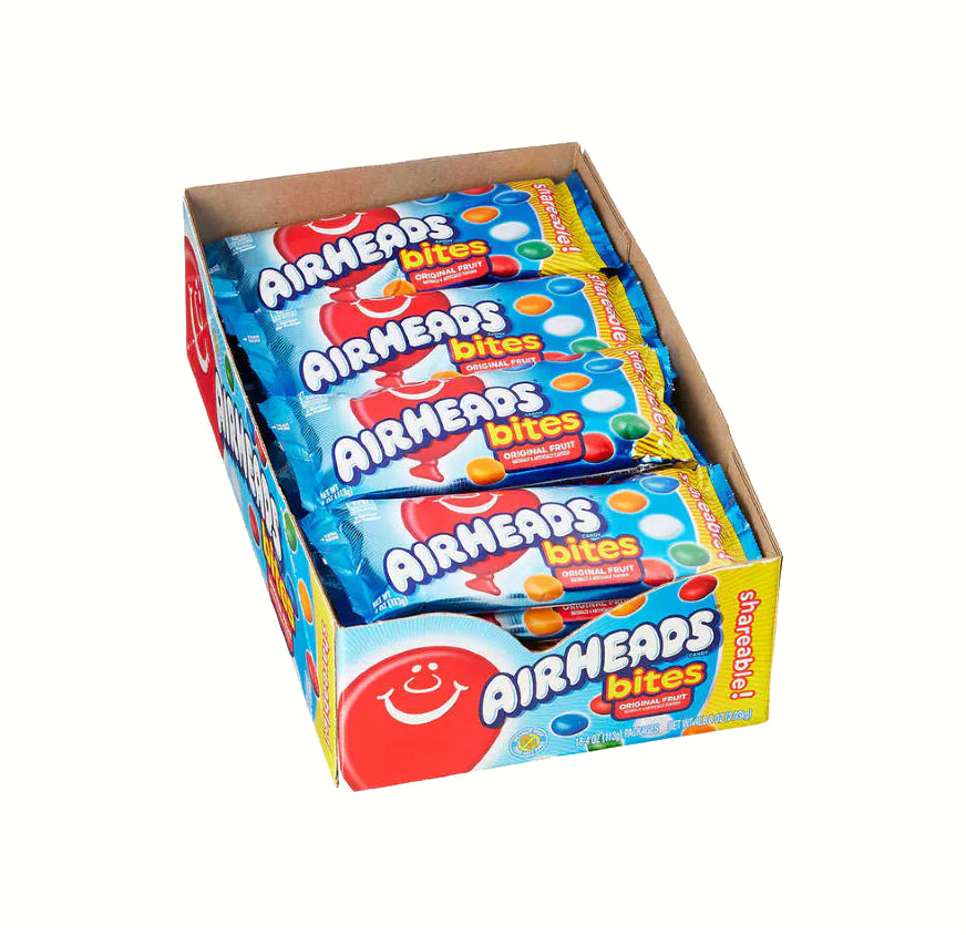 AIRHEADS FRUIT BITE 4OZ18CT