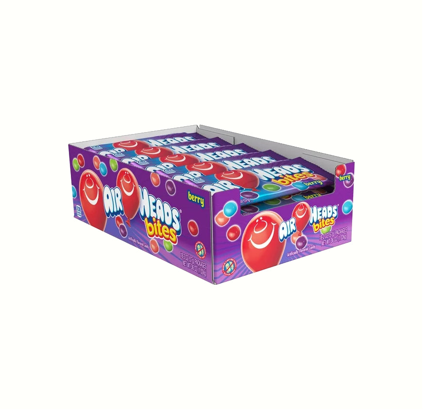 AIRHEADS BITES BERRY 18CT 2OZ