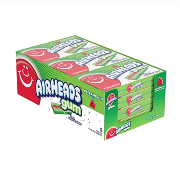 AIRHEADS GUM 14PK12CT WATRML