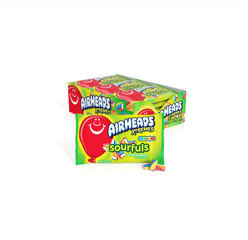 AIRHEADS XTREME-SOUR FULS 18CT