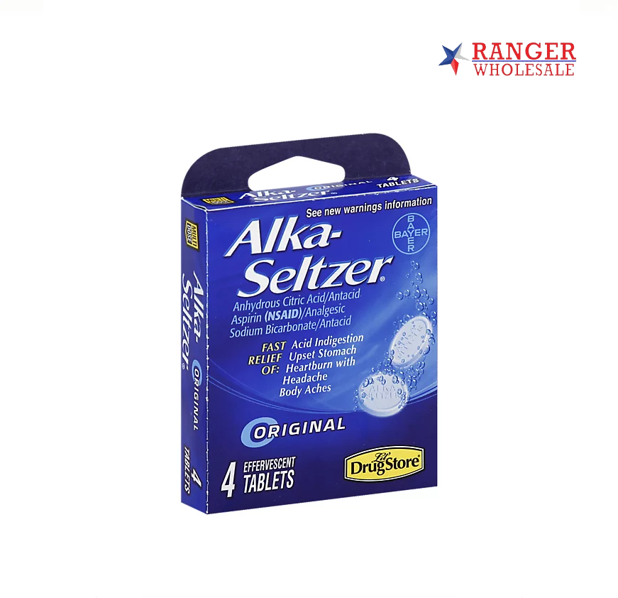 ALKA SELTZER 4PK SINGLE