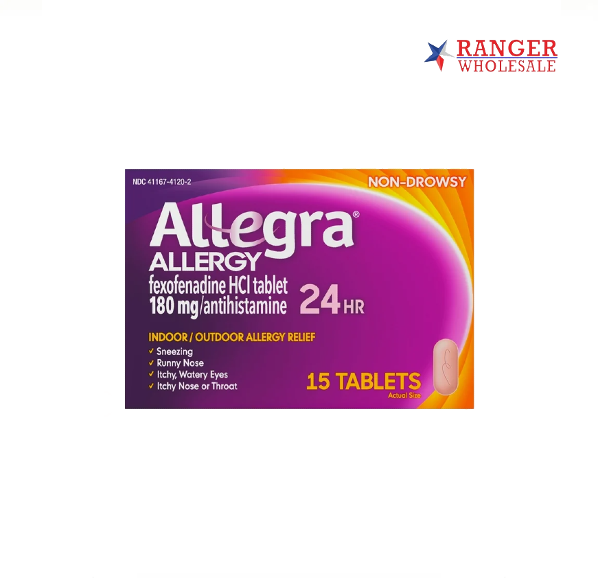 ALLEGRA ALLERGY 180MG 24CT
