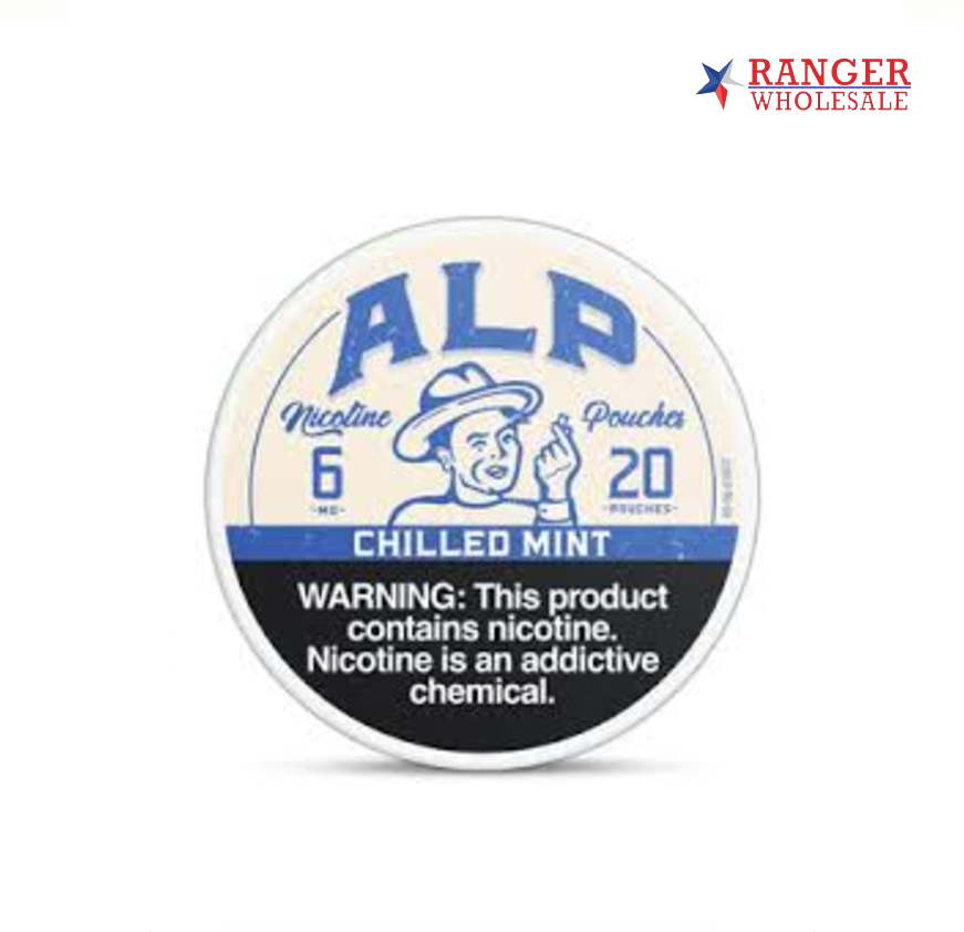 ALP NIC POUCH CHILLED MINT 6MG