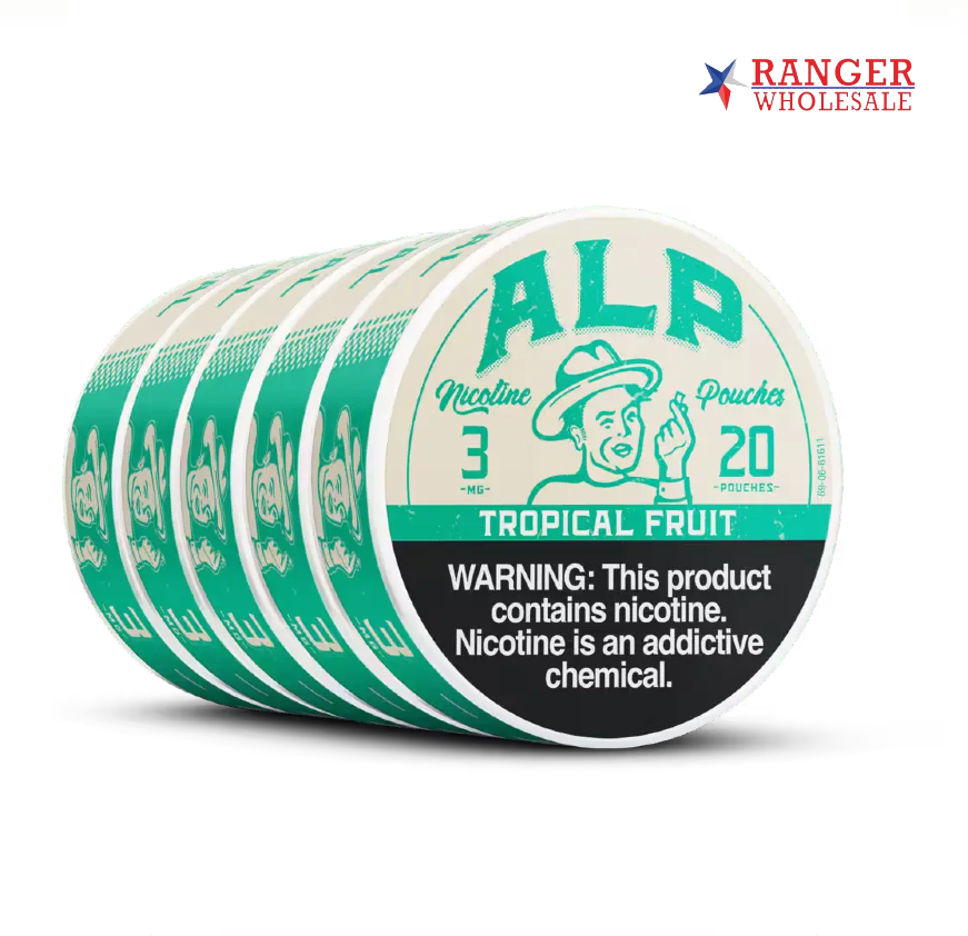 ALP NIC POUCHTROPICAL FRUIT3MG