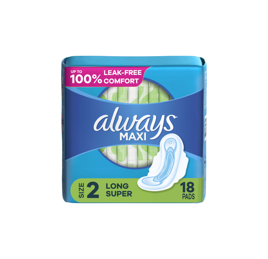 ALWAYS MAXI 18CT SIZE 2
