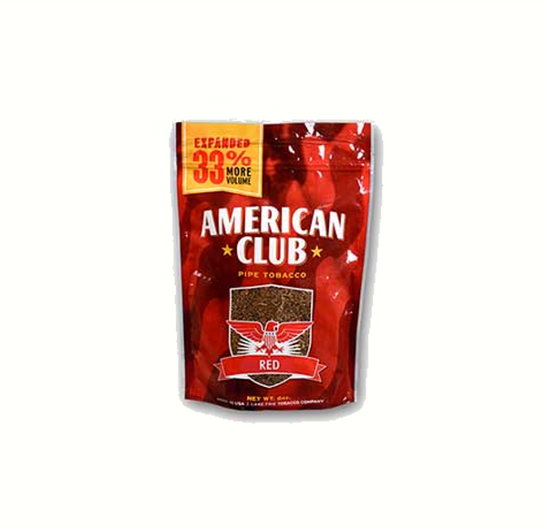 AMERICAN CLUB LG 6OZ RED