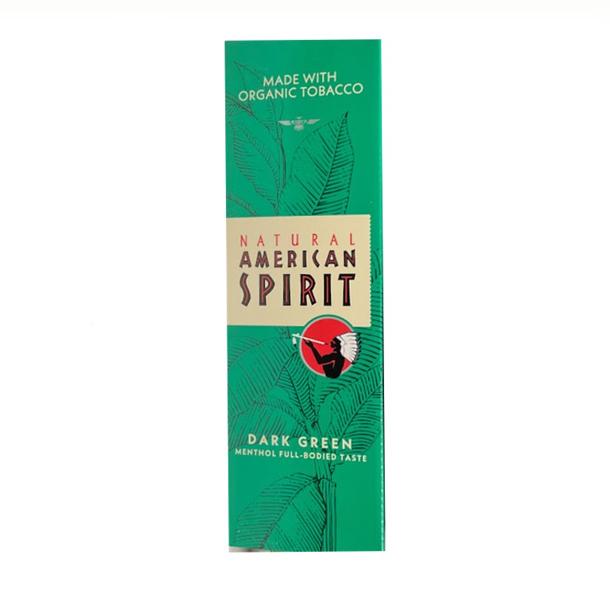 AMERICAN SPIRIT-DARK GREEN BX
