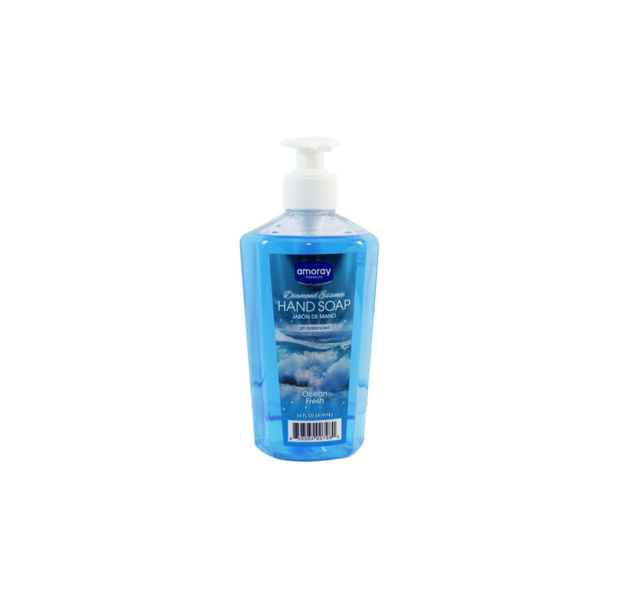 AMORAY HAND SOAP 14OZ OCEAN FR